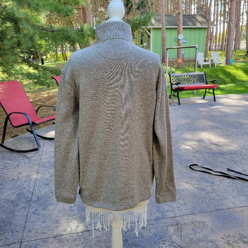 Haggar in Motion pullover sweater with 1/4 front zip - Picture 5 of 7